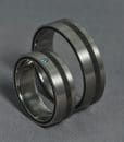 wedding ring, blue diamond, titán karikagyűrű, ében karikagyűrű, egyedi karikagyűrű, különleges karikagyűrű, gyűrű, karikagyűrű, titán karikagyűrű, gyémánt gyűrű, titánium karikagyűrű
